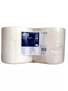   TORK Törlőpapír, tekercses, 25 cm átmérő, 2 rétegű, W2 rendszer, TORK "Általános", fehér