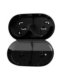   TORK Toalettpapír adagoló, duplatekercses, T9 rendszer, Elevation, TORK "SmartOne Mini", fekete