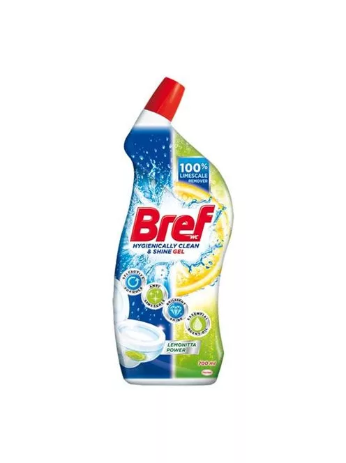 BREF WC-tisztítógél, 700 ml, BREF, citrus