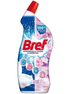 BREF WC-tisztítógél, 700 ml, BREF, virág