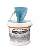 ZETCLEAN Nedves törlőkendő, 72 db, ZETCLEAN "Wiper Bowl Polytex"