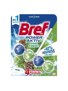   BREF WC illatosító golyók, 50 g, BREF "Power Aktiv", fenyő