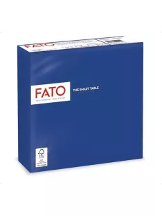   FATO Szalvéta, 1/4 hajtogatott, 33x33 cm, FATO "Smart Table", sötétkék
