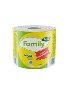   TENTO Toalettpapír, 2 rétegű, kistekercses, 64 tekercs, TENTO, "Family Maxi", natúr