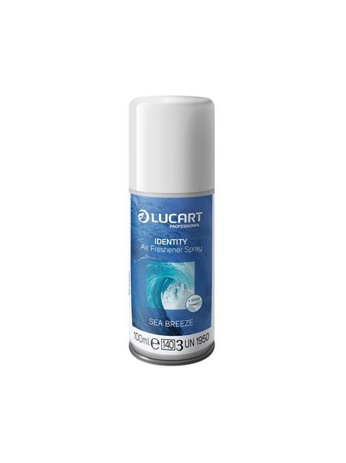 LUCART Illatosító spray utántöltő, LUCART "Identity Air Freshener", Sea Breeze