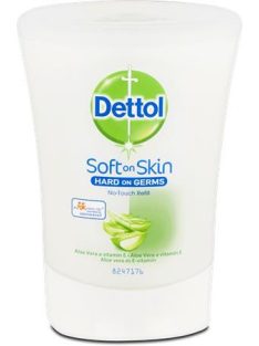   DETTOL Folyékony szappan utántöltő, 250 ml, DETTOL, Aloe Vera és E-vitamin