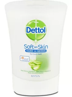   DETTOL Folyékony szappan utántöltő, 250 ml, DETTOL, Aloe Vera és E-vitamin