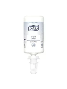  TORK Folyékony szappan, 1 l, S4 rendszer, TORK "Érzékeny bőrre", fehér