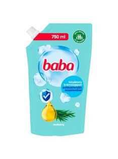   BABA Folyékony szappan utántöltő, 750 ml, BABA, teafaolajjal