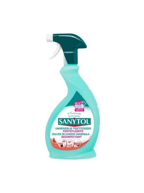 SANYTOL Általános tisztító- és fertőtlenítő spray, 500 ml, SANYTOL, grapefruit