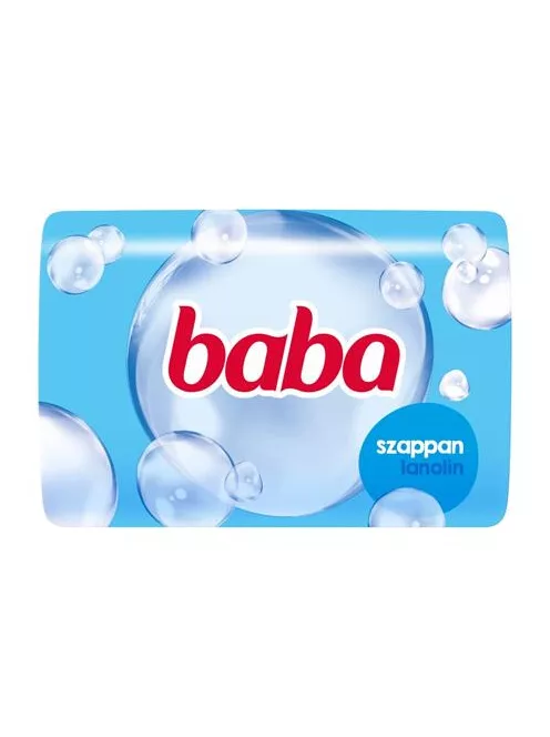 BABA Krémszappan, 90 g, BABA, lanolinos