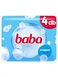 BABA Krémszappan, 4x90 g, BABA, lanolinos