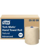 TORK Kéztörlő, tekercses, 2 rétegű, H1 rendszer, Advanced, TORK "Matic", natúr