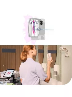   TORK Légfrissítő adagoló, folyamatos adagolású, A3 rendszer, TORK, fekete