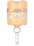 TORK Folyékony szappan, 475 ml, S2 rendszer, TORK "Mini Luxury", tusoláshoz és hajmosáshoz