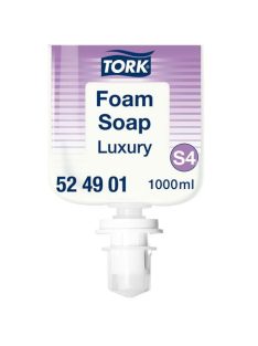   TORK Habszappan, 1 l, S4 rendszer, TORK "Luxury", átlátszó