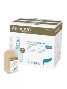   LUCART Folyékony szappan, utántöltő, 1 liter, LUCART "IDENTITY Premium", meleg narancs