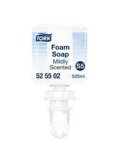   TORK Habszappan, 0,525 l, S5 rendszer, TORK "MIni", enyhén illatosított, átlátszó
