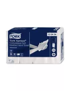 TORK Kéztörlő, tömörített, Interfold, 2 réteg, 200 lap, H2 rendszer, Advanced, TORK "Xpress Soft Multifold", fehér