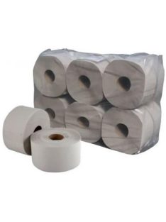   Toalettpapír, 1 rétegű, nagytekercses, 130 m, 19 cm átmérő, "Vella", natúr