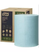 TORK Tisztítókendő, szöszszegény, tekercses, 1 rétegű, W1-3 rendszer, TORK, türkiz