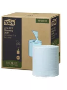 TORK Tisztítókendő, szöszszegény, tekercses, 1 rétegű, 200 db, utántöltő hordozható vödörhöz, W10 rendszer, TORK, türkiz