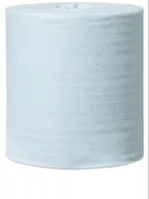 TORK Tisztítókendő, szöszszegény, tekercses, 1 rétegű, 200 db, utántöltő hordozható vödörhöz, W10 rendszer, TORK, türkiz