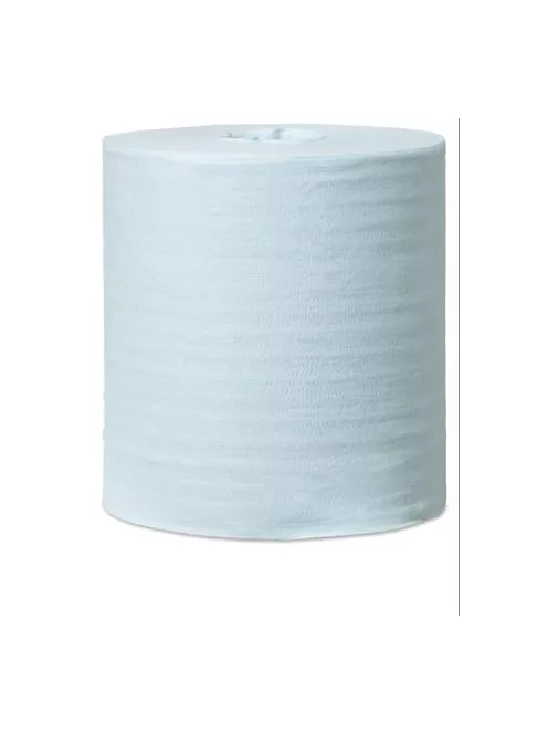 TORK Tisztítókendő, szöszszegény, tekercses, 1 rétegű, 200 db, utántöltő hordozható vödörhöz, W10 rendszer, TORK, türkiz