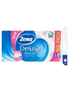   ZEWA Toalettpapír, 3 rétegű, kistekercses, 16 tekercs, ZEWA "Deluxe, fehér
