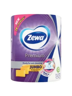   ZEWA Kéztörlő, tekercses, 230 lap, ZEWA "Premium Jumbo"