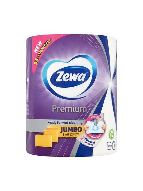ZEWA Kéztörlő, tekercses, 230 lap, ZEWA "Premium Jumbo"