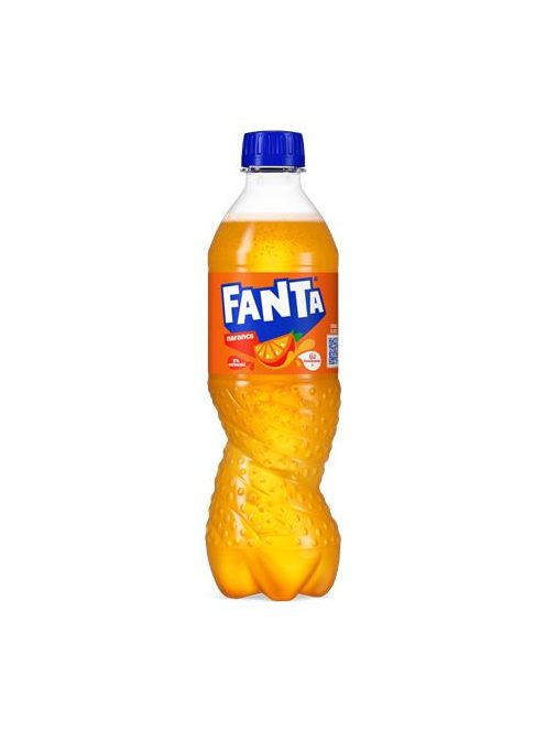 FANTA Üdítőital, szénsavas, 0,5 l, FANTA, narancs