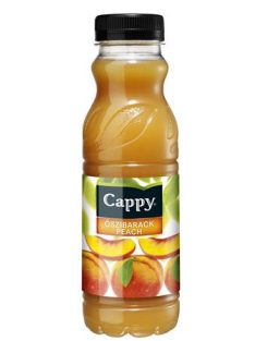 CAPPY Gyümölcslé, 50%, 0,33 l, CAPPY őszibarack mix