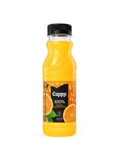 CAPPY Gyümölcslé, 100%, 0,33 l, CAPPY narancs