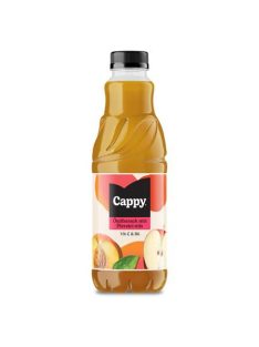   CAPPY Gyümölcslé, 50%, 1 l, rostos, CAPPY, őszibarack mix
