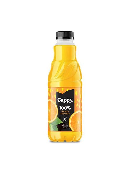 CAPPY Gyümölcslé, 100%, 1 l, rostos, CAPPY, narancs