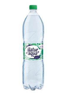 NATUR AQUA Ásványvíz, enyhe, NATUR AQUA, 1,5 l
