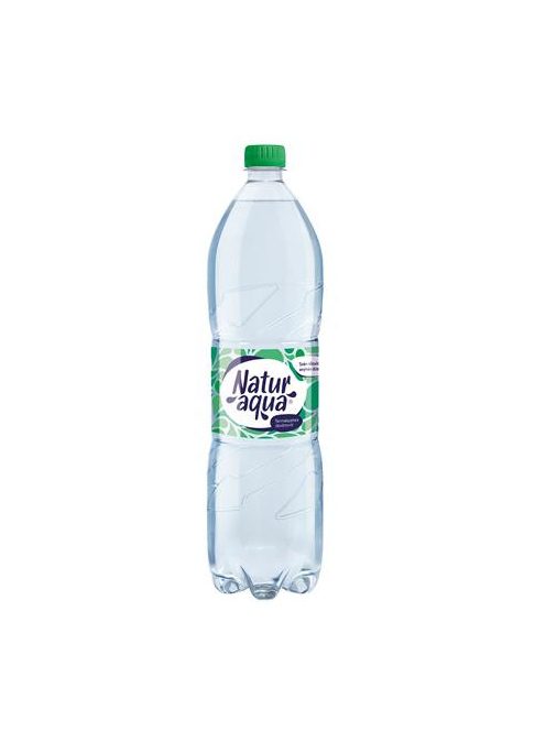 NATUR AQUA Ásványvíz, enyhe, NATUR AQUA, 1,5 l