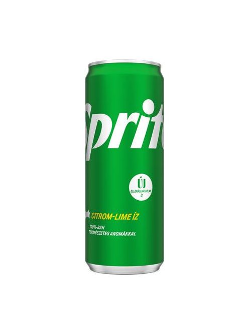 SPRITE Üdítőital, szénsavas, 0,33 l, dobozos, SPRITE, citrom és lime