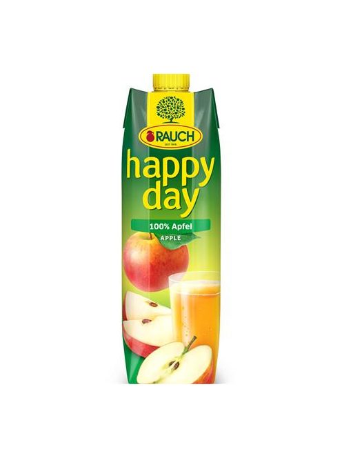 RAUCH Gyümölcslé, 100%, 1 l, RAUCH "Happy day", alma