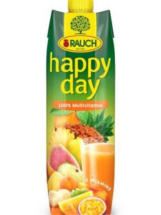   RAUCH Gyümölcslé, 100%, 1 l, RAUCH "Happy day", multivitamin