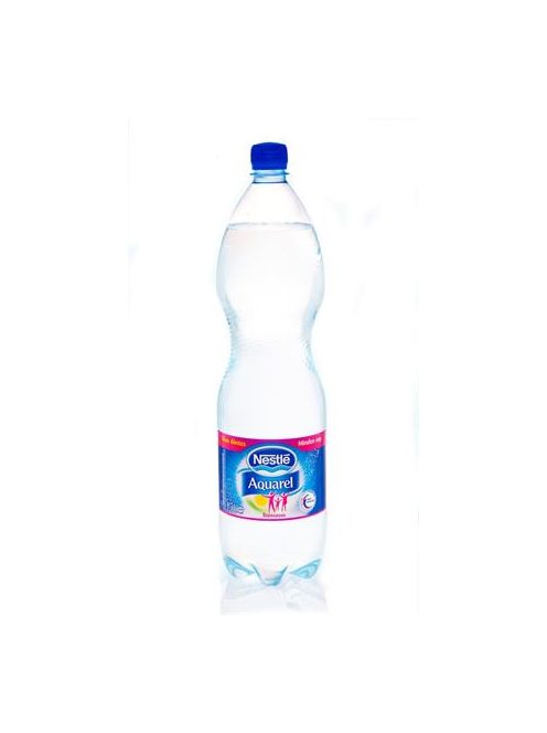 NESTLE AQUAREL Ásványvíz, szénsavas, NESTLÉ AQUAREL, 1,5 l