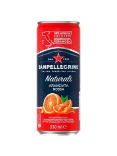   SAN PELLEGRINO Üdítőital, szénsavas, 0,33 l, SAN PELLEGRINO, vérnarancs