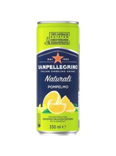   SAN PELLEGRINO Üdítőital, szénsavas, 0,33 l, SAN PELLEGRINO, grapefruit