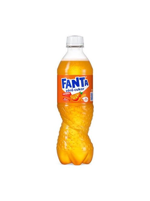 FANTA Üdítőital, szénsavas, 0,5 l, FANTA "Fanta Zero"