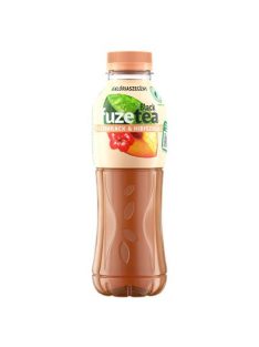   FUZETEA Üdítőital, szénsavmentes, 0,5 l, FUZETEA, barack-hibiszkusz