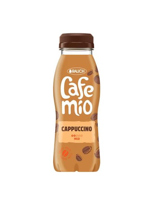 RAUCH Kávés tejital, 0,25l, RAUCH "Cafemio Cappuccino", mild