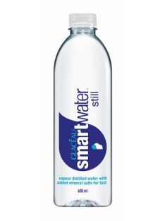   GLACEAU SMARTWATER Okosvíz, szénsavmentes, 0,6l, GLACEAU SMARTWATER