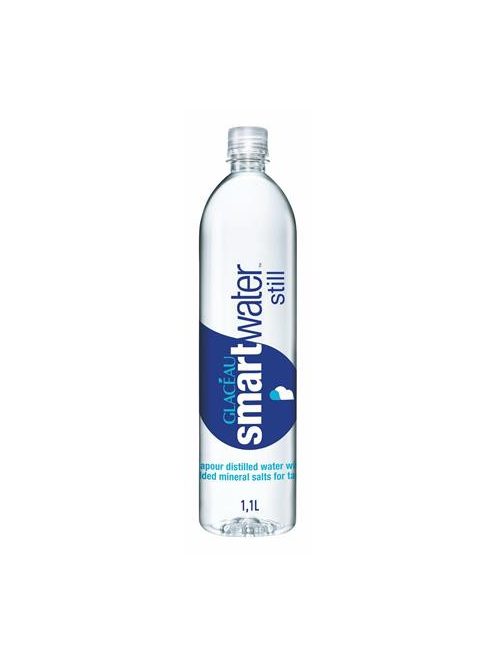 GLACEAU SMARTWATER Okosvíz, szénsavmentes, 1,1l, GLACEAU SMARTWATER