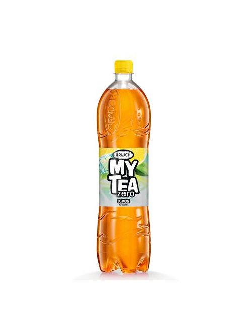 RAUCH Üdítőital, szénsavmentes, cukormentes, 1,5 l, RAUCH "Mytea ZERO", citrom